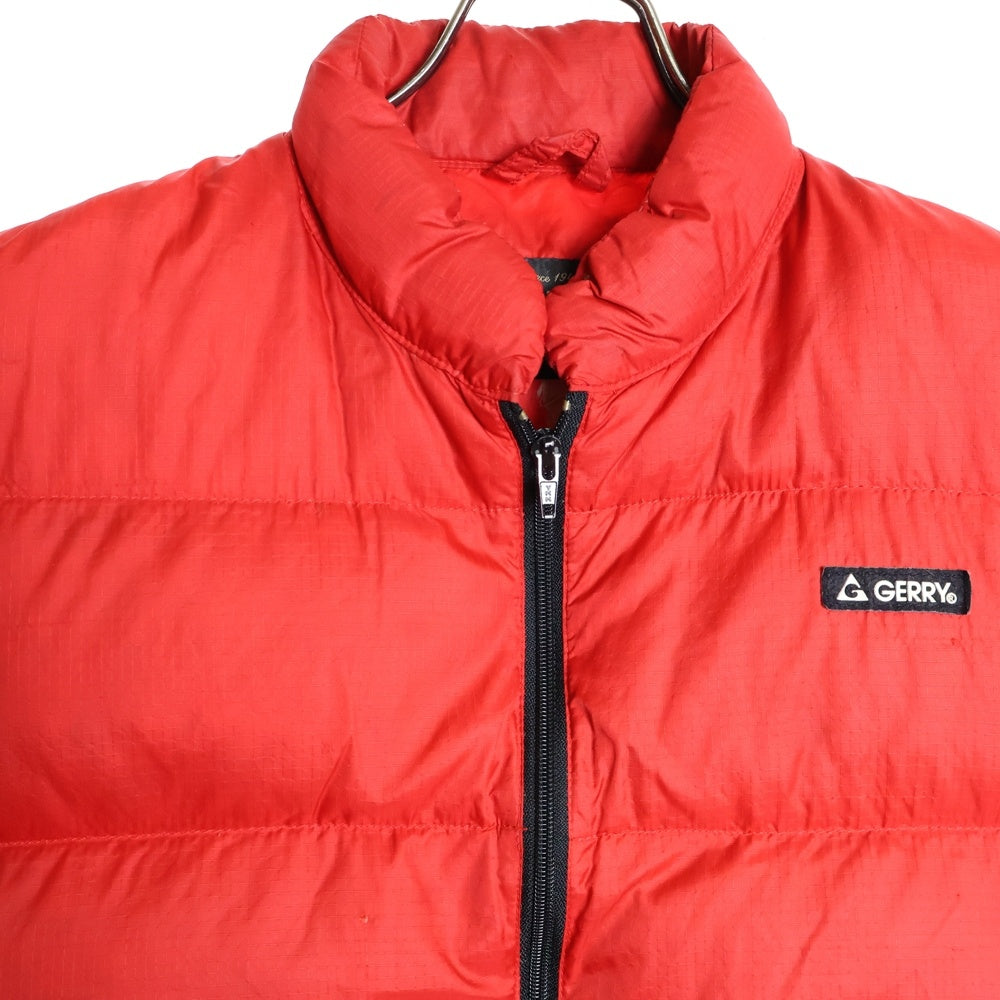 GERRY(ジェリー) ナイロン地 ダウンベスト レッド