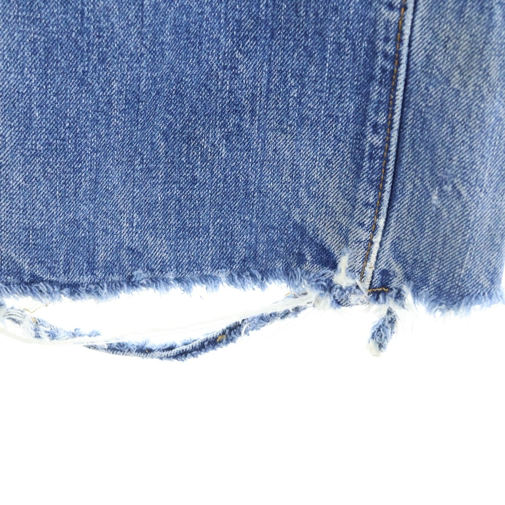 Levi's(リーバイス) 70S ヴィンテージ 501 66前期 スモールe 不均等V ボタン裏6 ボタンフライ ストレート レディース