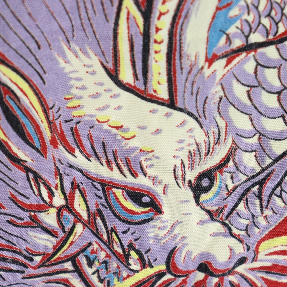 SUN SURF(サンサーフ) SPECIAL EDITION TORNADO TIGER トルネードタイガー レーヨン 半袖 アロハシャツ レッド SS38417