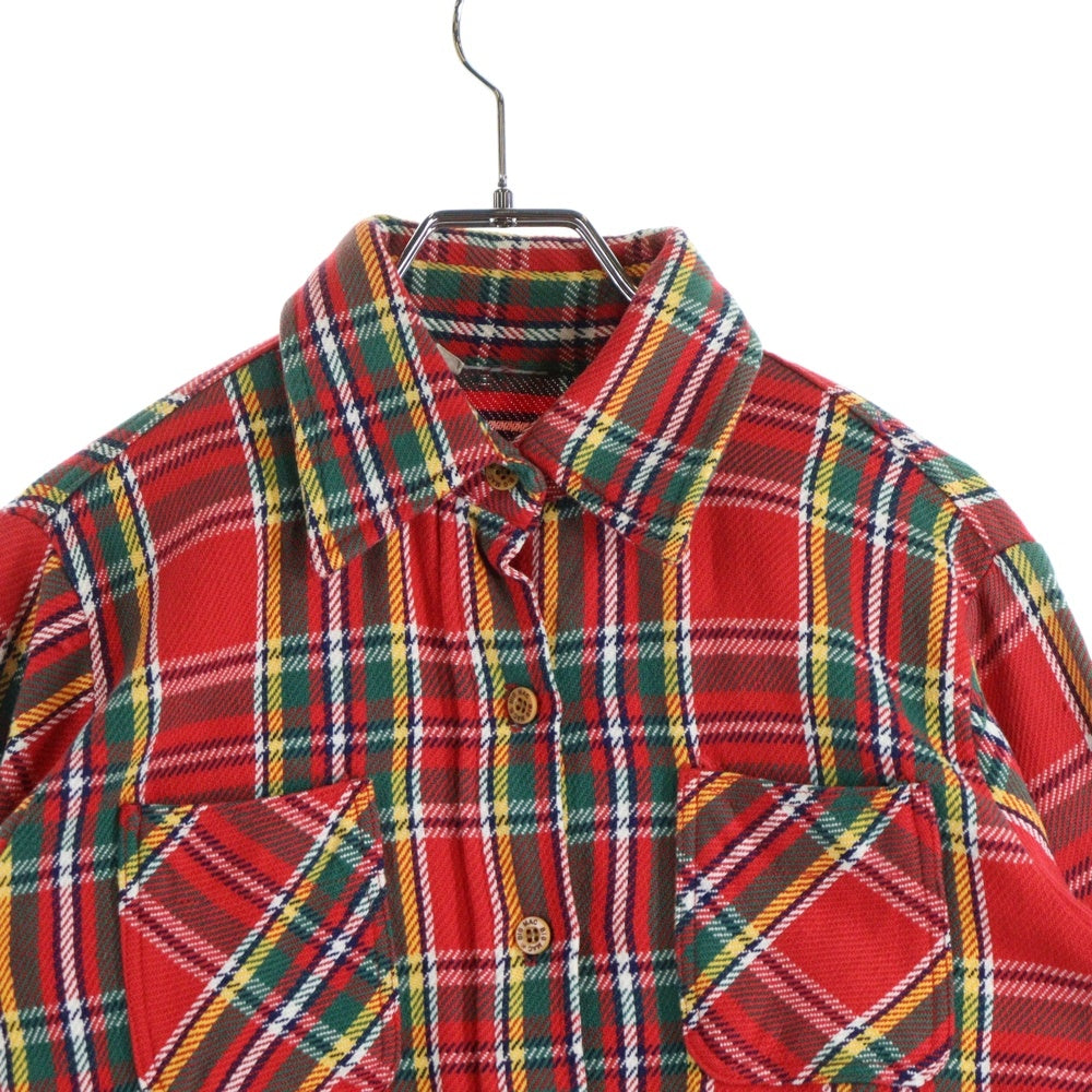 BIGMAC(ビッグマック) 80s FLANNEL SHIRTS チェック柄 フランネル ヘビー ネルシャツ レッド