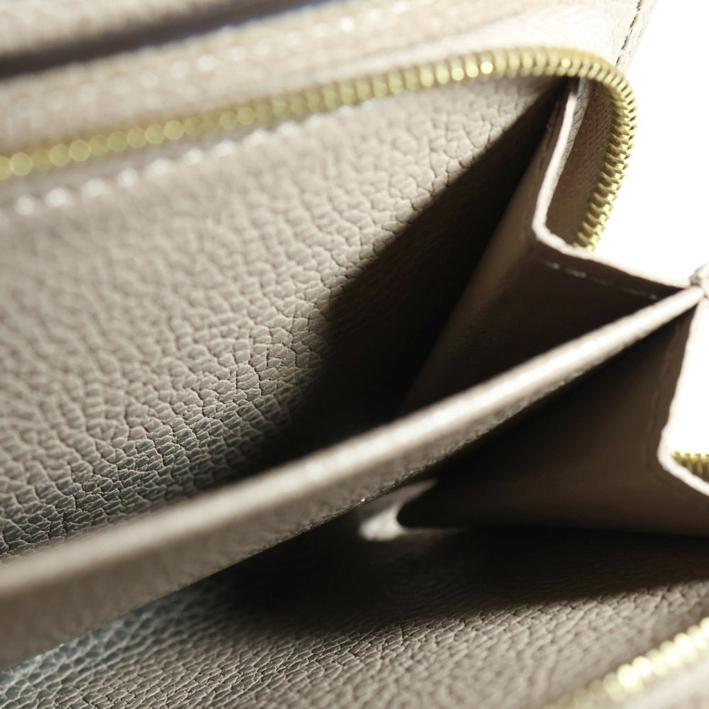 LOUIS VUITTON(ルイヴィトン) モノグラム アンプラント ポルトフォイユ クレア トゥルトレール レザー 二つ折り財布 ベージュ M80152 レディース