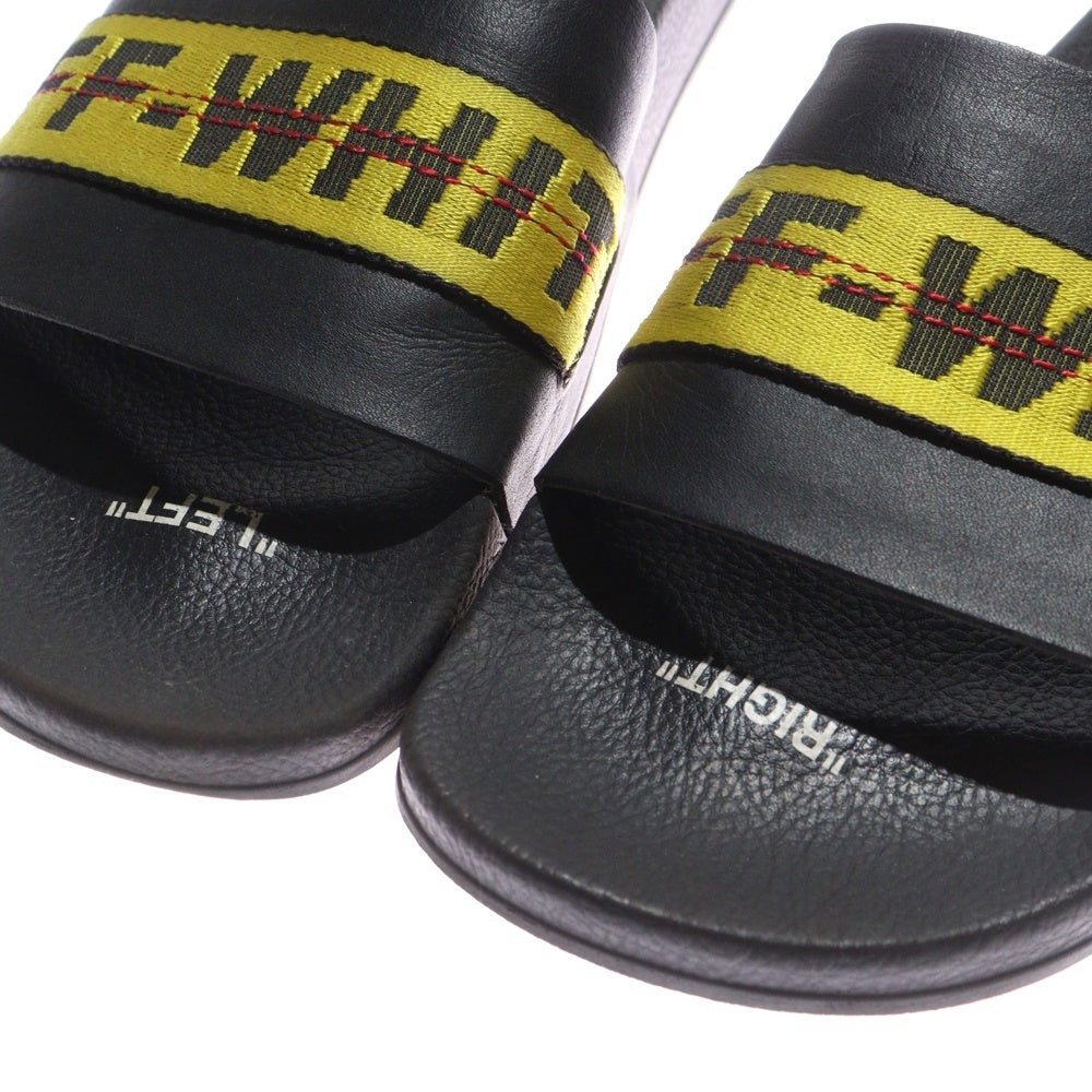 OFF-WHITE(オフホワイト) INDUSTRIAL BELT SLIDER インダストリアルベルトスライダー サンダル ブラック OMIC001SMAT003