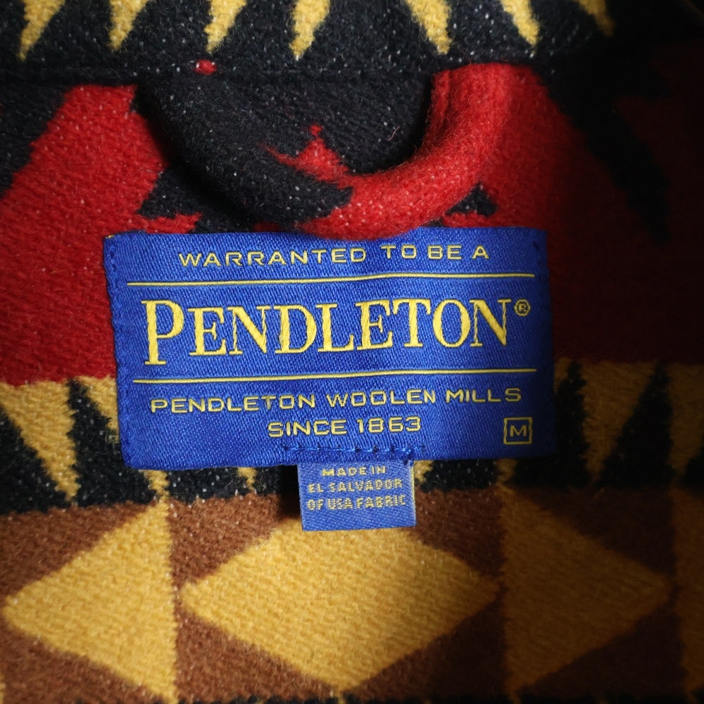 PENDLETON(ペンドルトン) WOOL CHINOOK JACKET ウール シヌックジャケット レッド