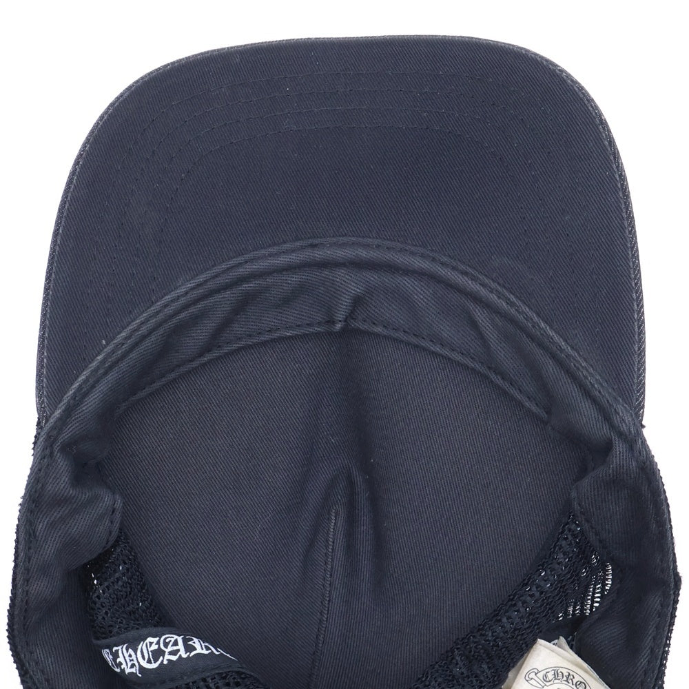 CHROME HEARTS(クロムハーツ) Trucker Cap BS Flare Print Cross Ball Mesh BSフレア トラッカーメッシュキャップ ブラック