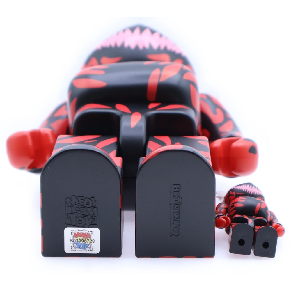 MEDICOM TOY(メディコムトイ) BE@RBRICK CARNAGE SPIDER-MAN BEN REULLY 400%&100% ベアブリック カーネイジ ベンライリー スパイダーマン フィギュア