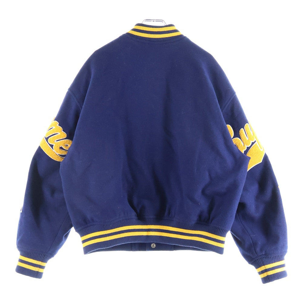 SUPREME(シュプリーム) 24AW Veritas Varsity Jacket バーシティジャケット スタジャン ネイビー