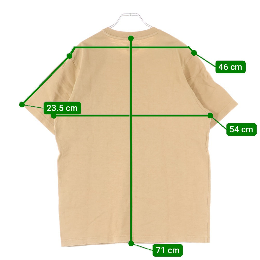 SUPREME(シュプリーム) 19SS Pocket Tee ポケット クルーネック 半袖Tシャツ カットソー ブラウン