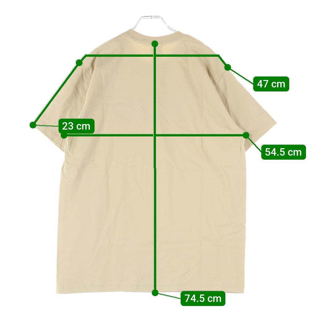 SUPREME(シュプリーム) 25SS Receiver Tee Mario Ayala レシーバー マリオ・アヤラ クルーネック 半袖Tシャツ カットソー ベージュ