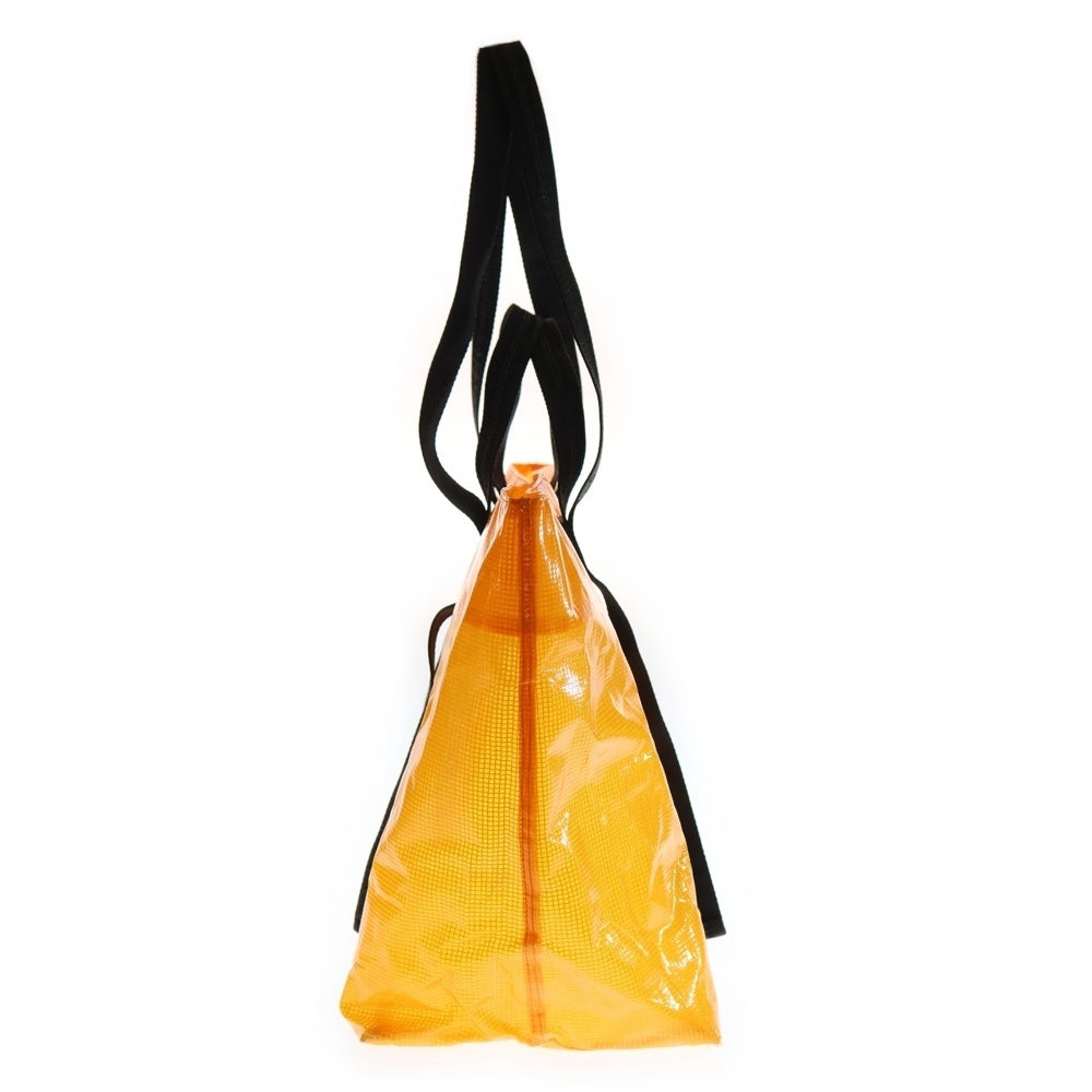 OFF-WHITE(オフホワイト) ARROW TYVEK TOTE ロゴプリント トートバッグ オレンジ
