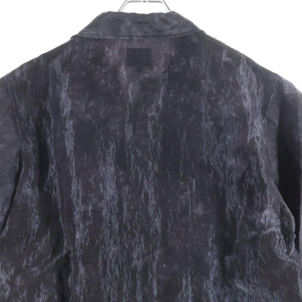 Needles(ニードルス) 24SS Cabana R/N Bright Cloth Uneven Dye Shirt ブライトクロス レーヨン/ナイロン カバナシャツ ブラウン