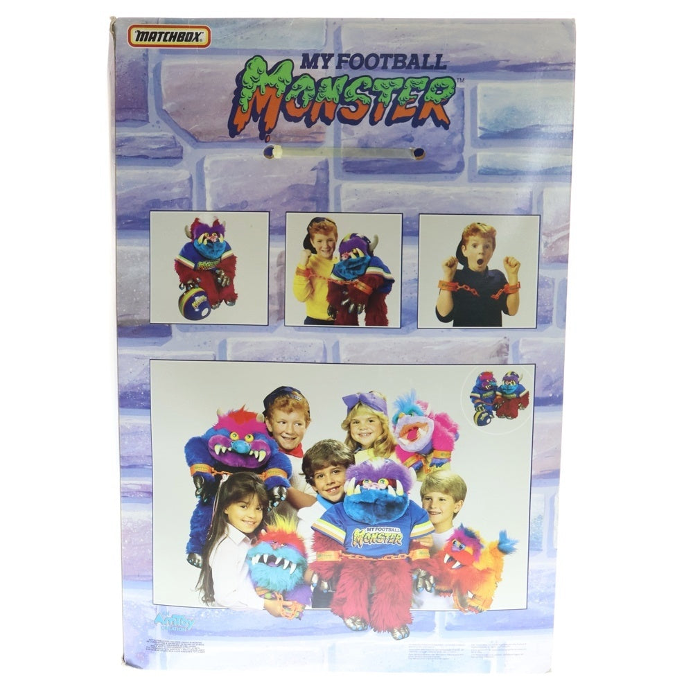 VINTAGE(ヴィンテージ) 80s 1986年製 AmToy My Football Monster USA製 デッドストック アムトイ マイフットボールモンスター ビッグプラッシュドール ソフビ フィギュア ぬいぐるみ