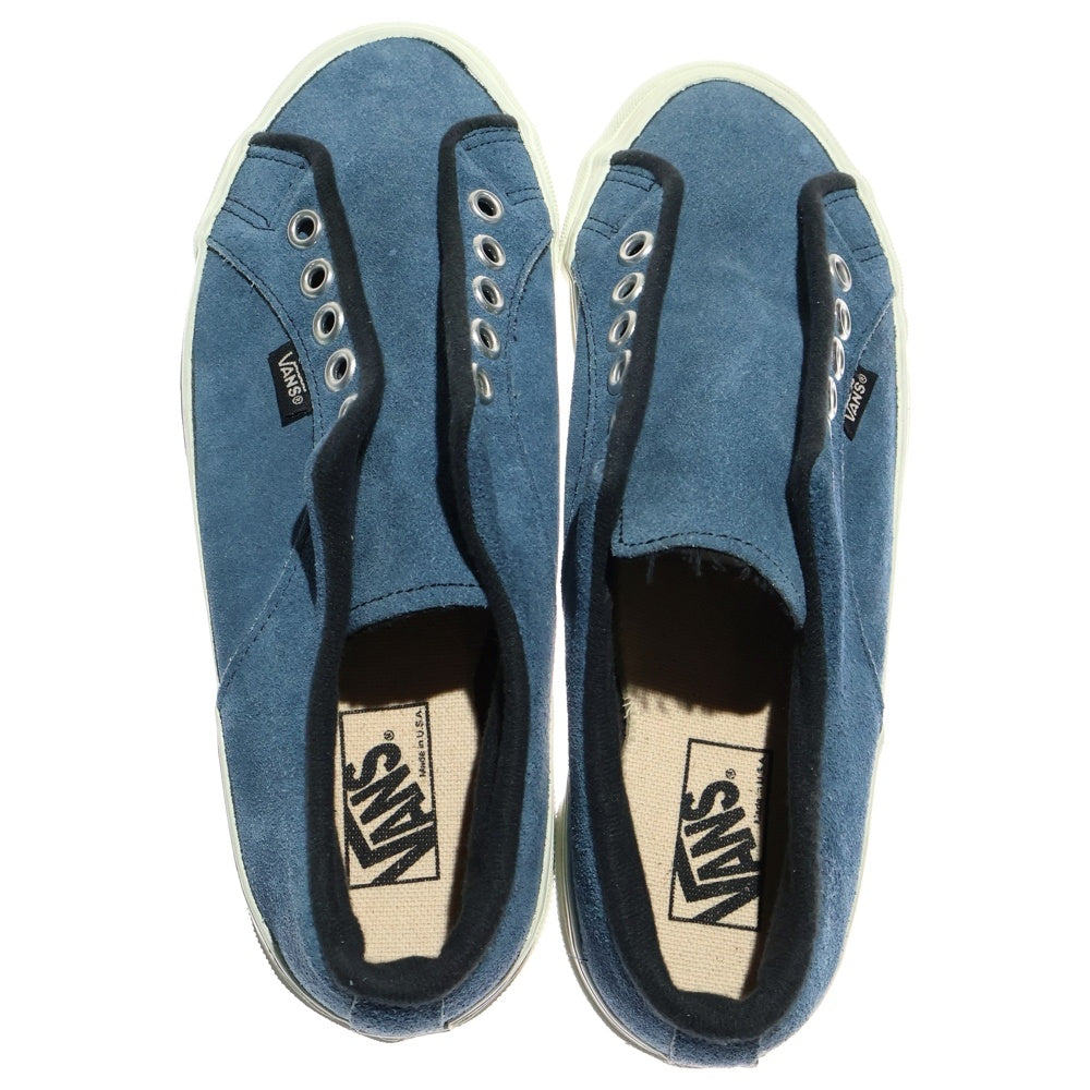 VANS(ヴァンズ) 90s LAMPIN STYLE 86 Light Blue Suede USA製 デッドストック ランピン スタイル 86 ライトブルースエード ローカットスニーカー ブルー US9.5/27.5cm 70993