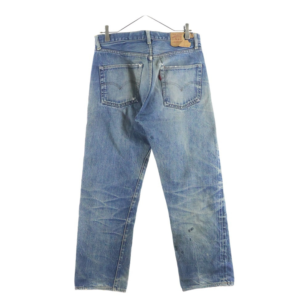 Levi's(リーバイス) 70s VINTAGE 501 66前期 ビッグE ボタン裏刻印6 不均等V 紙パッチ ボタンフライ デニムパンツ ジーンズ インディゴ