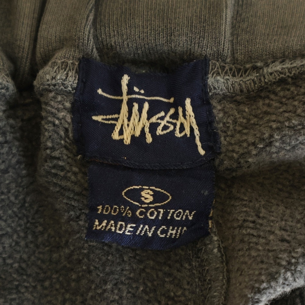 STUSSY(ステューシー) 90s OLD STUSSY オールドステューシー ロゴエンブロイダリー ワイド スウェットパンツ グレー