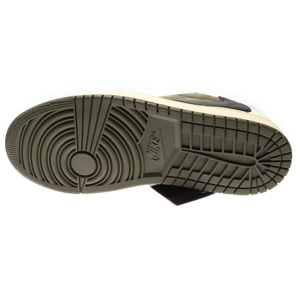 NIKE(ナイキ) ×TRAVIS SCOTT AIR JORDAN 1 LOW OG SP Reverse Olive トラヴィススコット エアジョーダン1 リバースオリーブ ローカットスニーカー US9/27cm DM7866-200