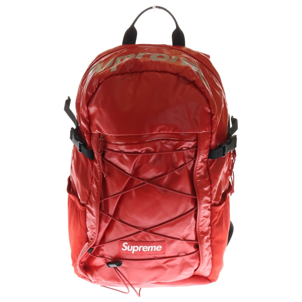 SUPREME シュプリーム 17AW Box Logo Backpack Cordura ボックス ロゴ コーデュラナイロン バックパック リュック ホワイト SUPREME(シュプリーム) 17AW Box Logo Cordura Backpack ボックス ロゴ