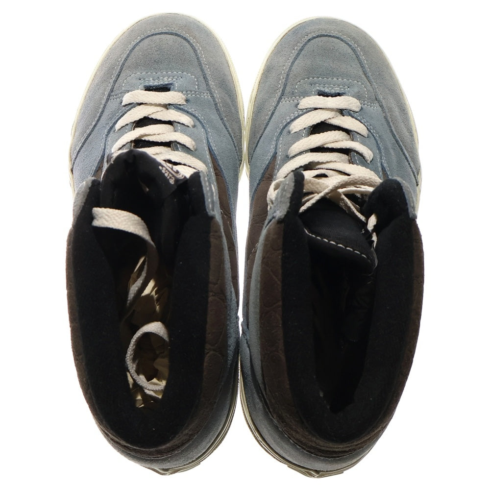 VANS(ヴァンズ) 90s 1989 CABALLERO USA製 キャバレロ フルキャブ スエード ハイカットスニーカー ブルー/ブラウン US9/27cm