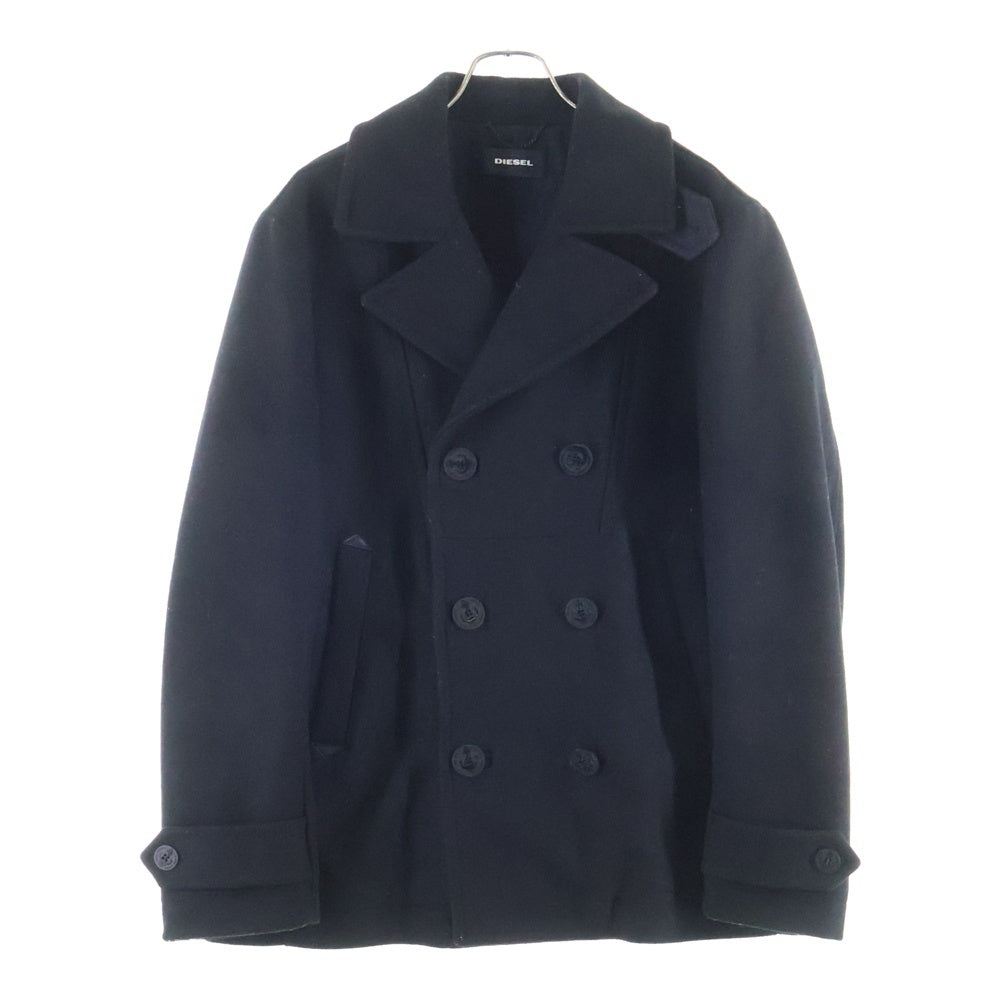 DIESEL(ディーゼル) WOOL ウール ダブル Pコート ブラック