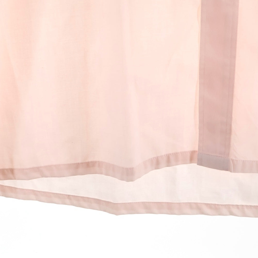 YVES SAINT LAURENT(イヴサンローラン) ロゴ刺繍 半袖シャツ ピンク