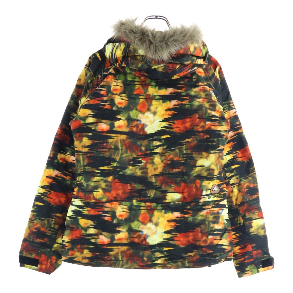 BURTON(バートン) DRY RIDE ファー付き スノーボードジャケット 総柄 マルチ 11182CN760806
