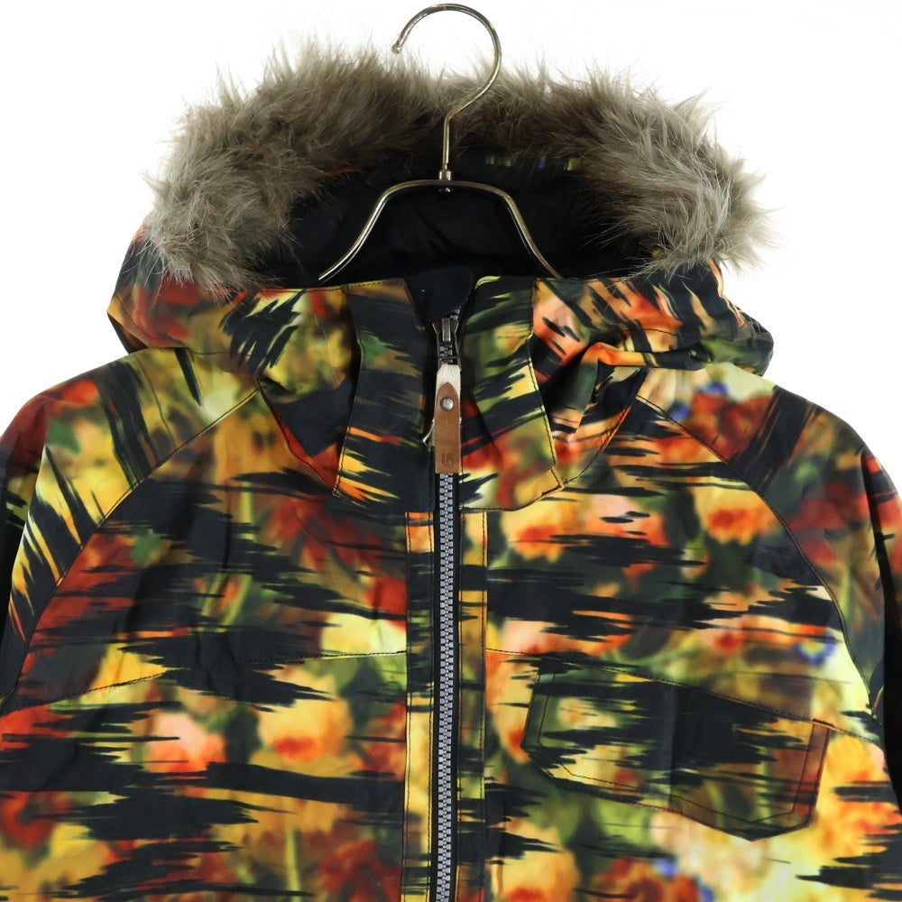 BURTON(バートン) DRY RIDE ファー付き スノーボードジャケット 総柄 マルチ 11182CN760806