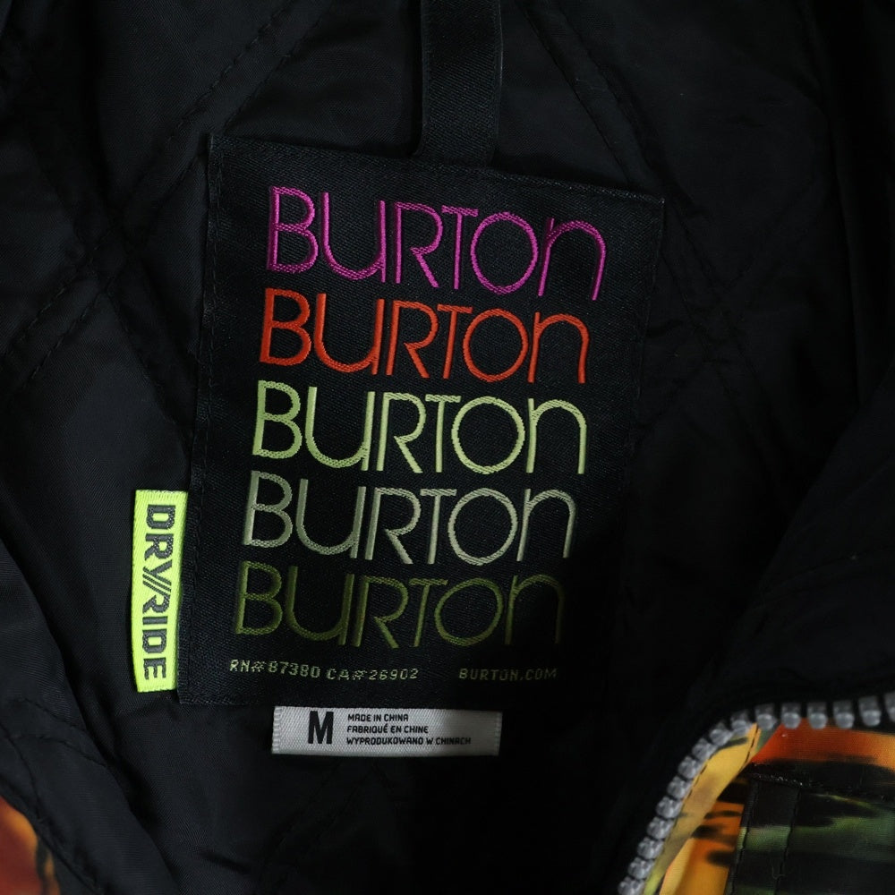 BURTON(バートン) DRY RIDE ファー付き スノーボードジャケット 総柄 マルチ 11182CN760806
