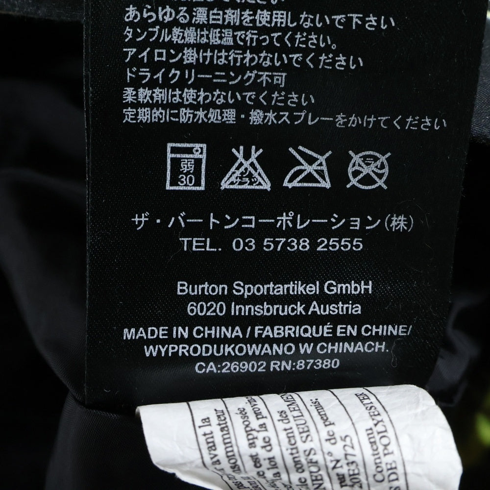 BURTON(バートン) DRY RIDE ファー付き スノーボードジャケット 総柄 マルチ 11182CN760806