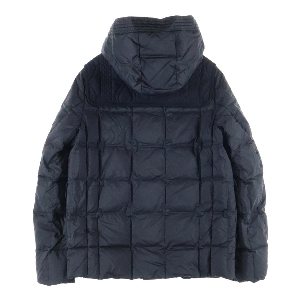 MONCLER GAMME BLEU(モンクレール・ガム・ブルー) GIUBBOTTO コットン切替 ダウンジャケット ブラック