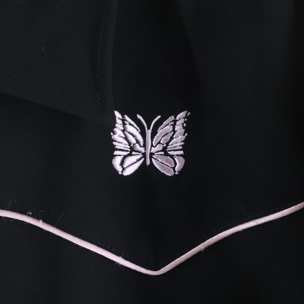 Needles(ニードルス) Piping Cowboy Jac Double Cloth Jacket パイピング カウボーイ ジャック ダブルクロス ジャケット ブラック KP122