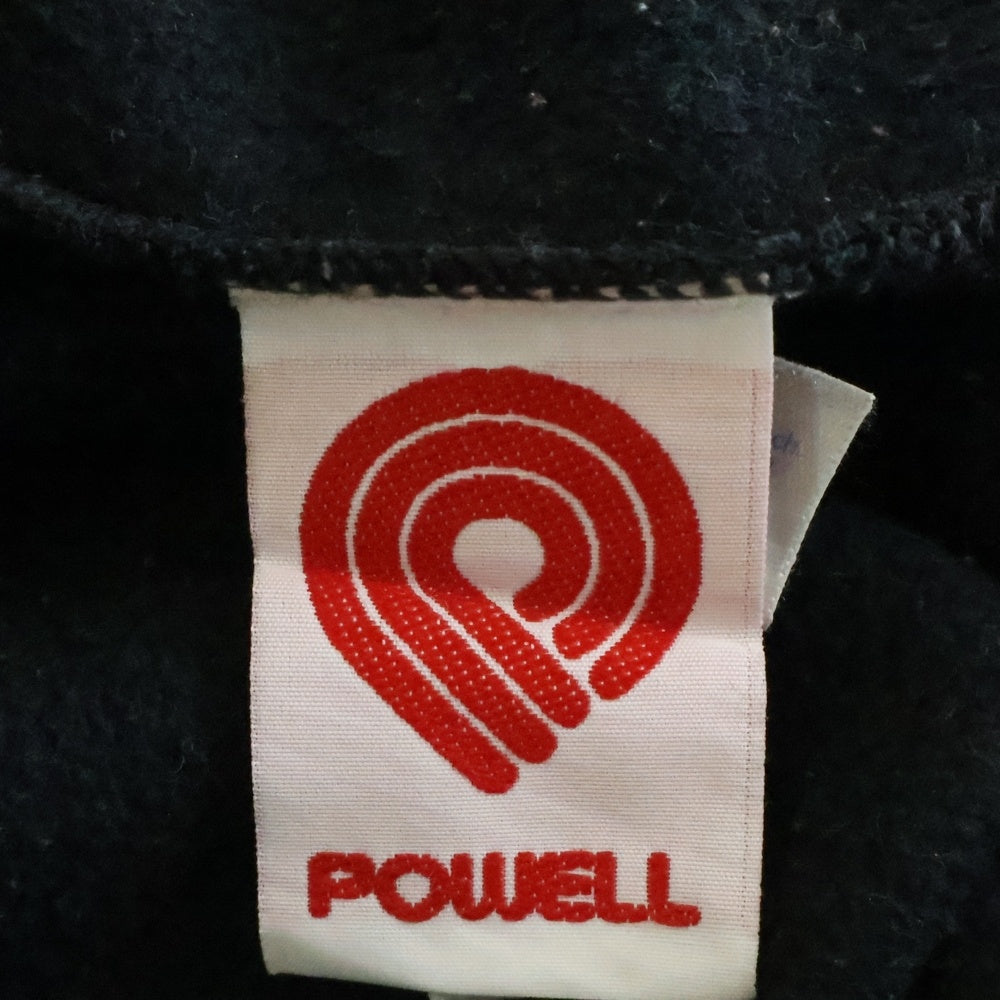 POWELL PERALTA(パウエルペラルタ) 00s 2004 Bones Sweat Pants ボーンズ サイドプリント スウェットパンツ ブラック