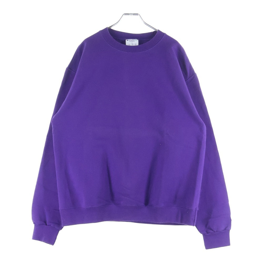 CHAMPION(チャンピオン) 無地 オーセンティック クルーネックスウェット トレーナー パープル