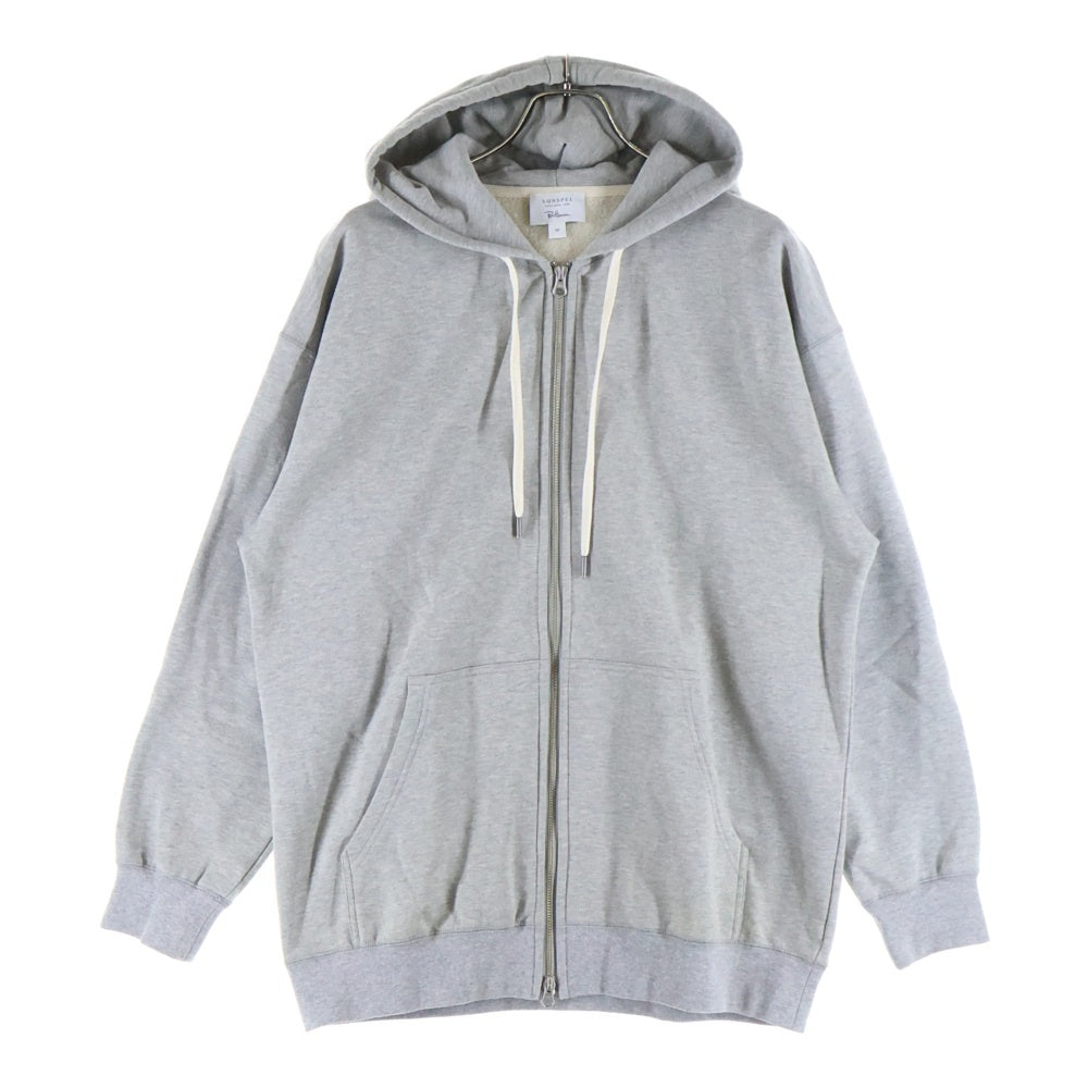RON HERMAN(ロンハーマン) 20AW ×SUNSPEL コットン ジップアップパーカー フーディー グレー 572-2169571