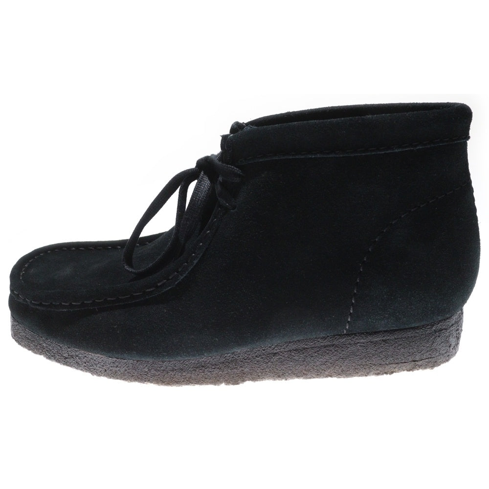 Clarks(クラークス) WALLABEE BTICTD ワラビー ブラックスエード ミッドカットシューズ チャッカブーツ ブラック US10/28cm 261695047090