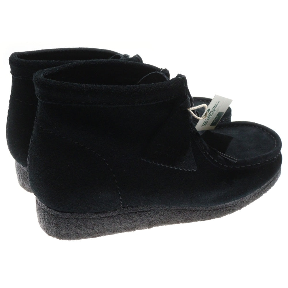 Clarks(クラークス) WALLABEE BTICTD ワラビー ブラックスエード ミッドカットシューズ チャッカブーツ ブラック US10/28cm 261695047090
