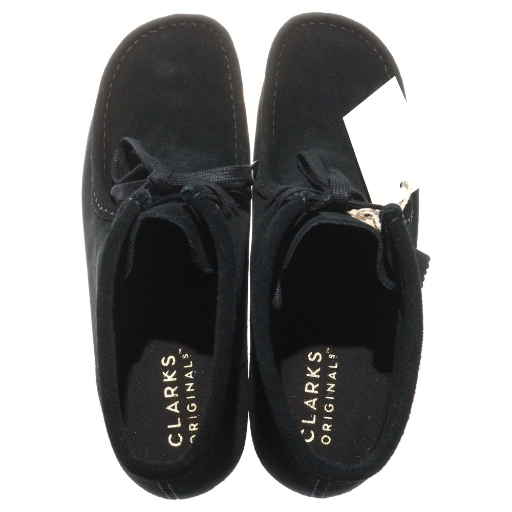 Clarks(クラークス) WALLABEE BTICTD ワラビー ブラックスエード ミッドカットシューズ チャッカブーツ ブラック US10/28cm 261695047090