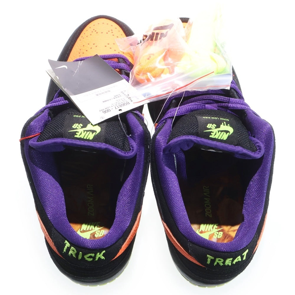 NIKE(ナイキ) Dunk Low SB Night Of Mischief ダンク ロー ナイト オブ ミスチーフ ローカットスニーカー パープル/オレンジ US8/26cm BQ6817-006