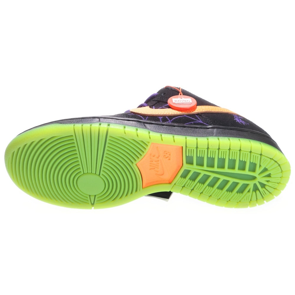 NIKE(ナイキ) Dunk Low SB Night Of Mischief ダンク ロー ナイト オブ ミスチーフ ローカットスニーカー パープル/オレンジ US8/26cm BQ6817-006