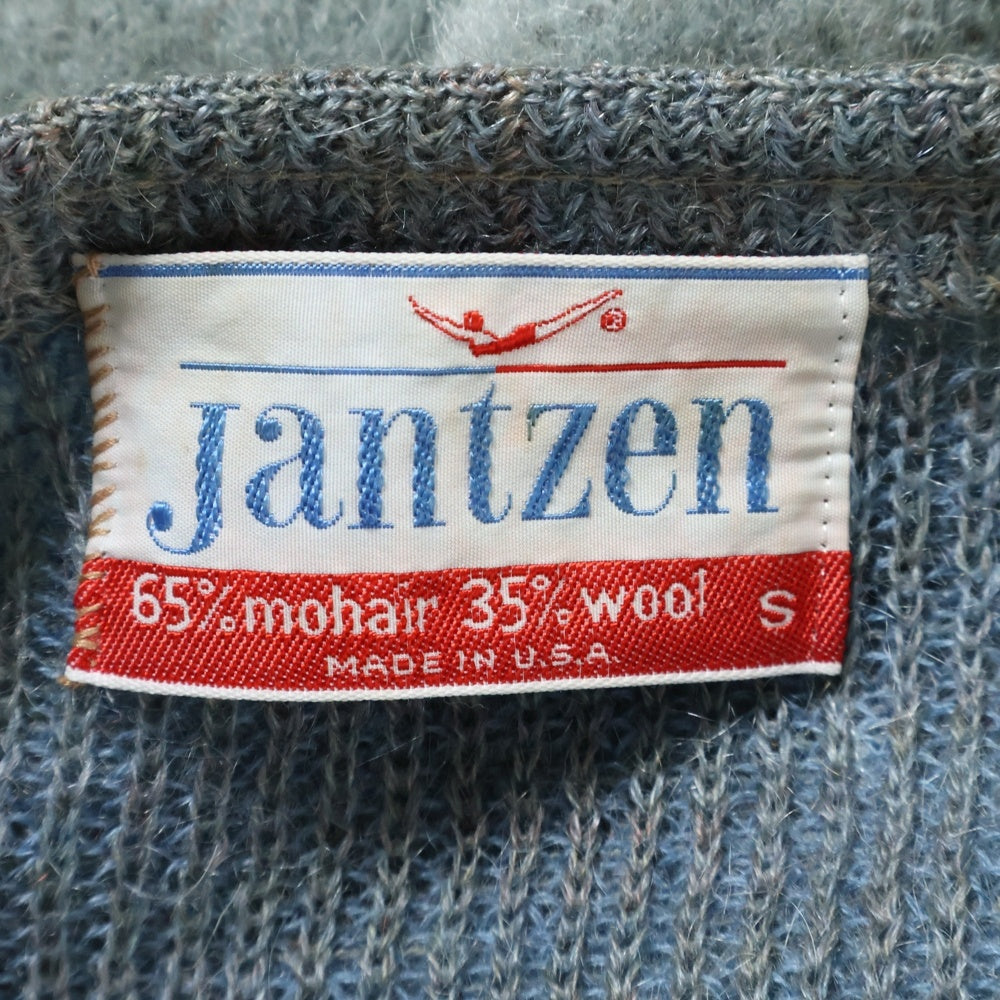 VINTAGE(ヴィンテージ) 60s Jantzen(ジャンセン) モヘアニットカーディガン マルチ