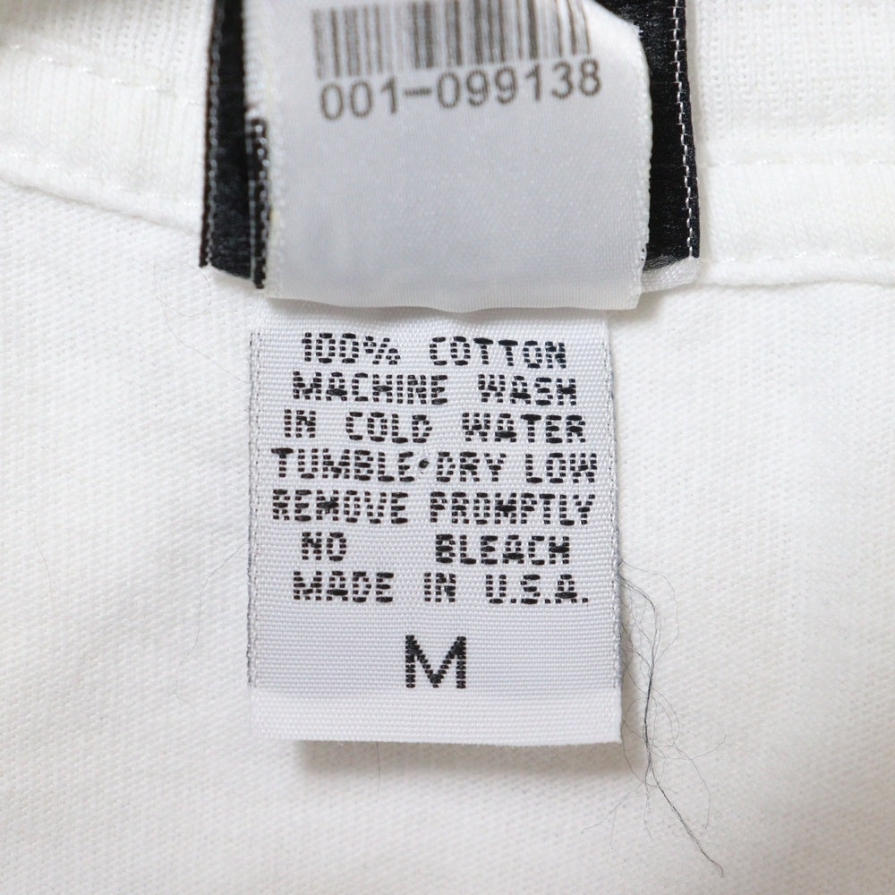 CHROME HEARTS(クロムハーツ) OLD T-BAR SCROLL S/S TEE オールド サイドTバー CHクロス プリント クルーネック 半袖ポケットTシャツ カットソー ホワイト