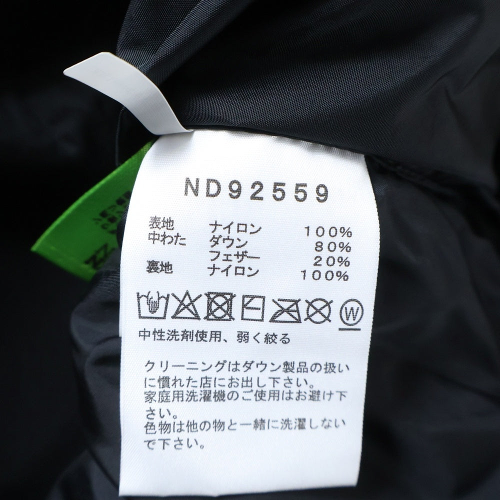 THE NORTH FACE(ザノースフェイス) NUPTSE HOODED DOWN JACKET ヌプシ フーデッド ダウンジャケット ブラック ND92559