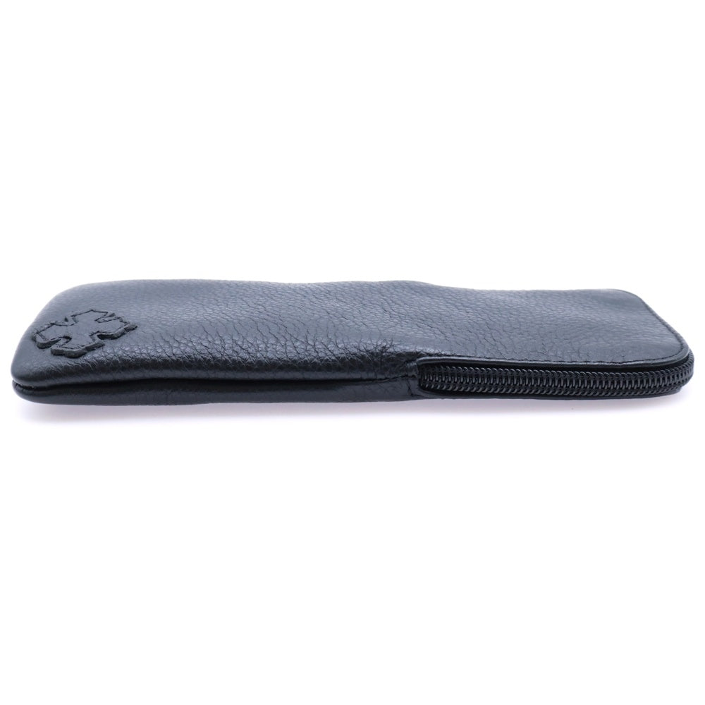 CHROME HEARTS(クロムハーツ) EYEWEAR CASE 3 CHクロスパッチ付き アイウェアケース メガネケース ブラック