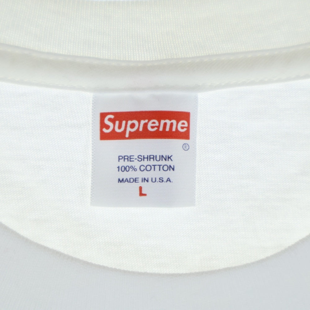 SUPREME(シュプリーム) 17AW × AKIRA Neo-Tokyo L/S Tee アキラ ネオ東京 クルーネック ロングスリーブ 長袖Tシャツ カットソー ホワイト