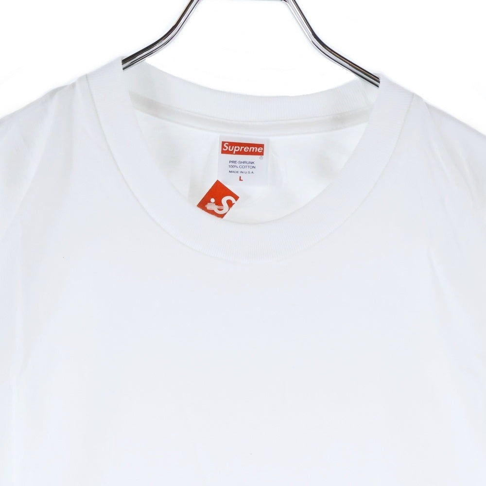 SUPREME(シュプリーム) 18SS Gonz Logo tee ゴンズ ロゴ プリント クルーネック 半袖Tシャツ カットソー ホワイト