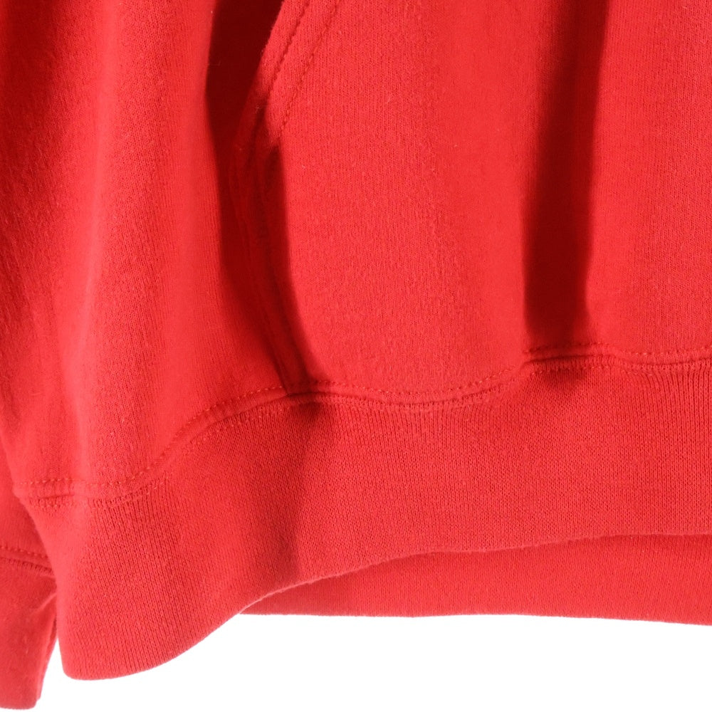 MIN-NANO(ミンナノ) Upper Lake Mafia Hoodie アッパー レイク マフィア プリント プルオーバースウェットパーカー フーディ レッド