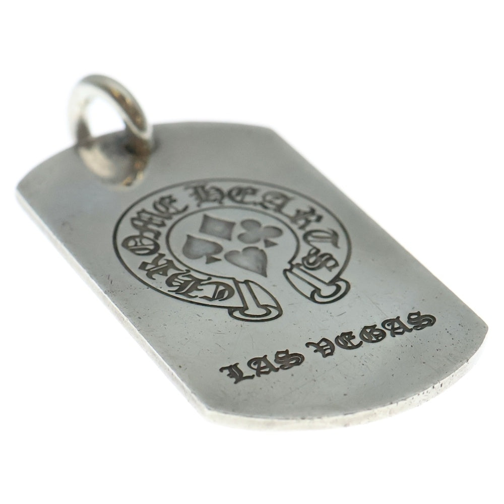 CHROME HEARTS(クロムハーツ) D TAG LRG LTD FUCK YOU ラスベガス限定 ファックユー ラージドッグタグ ペンダントトップ シルバー