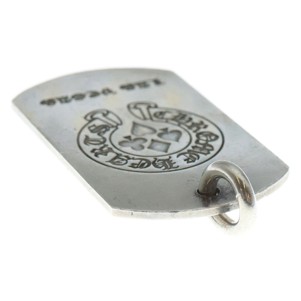 CHROME HEARTS(クロムハーツ) D TAG LRG LTD FUCK YOU ラスベガス限定 ファックユー ラージドッグタグ ペンダントトップ シルバー
