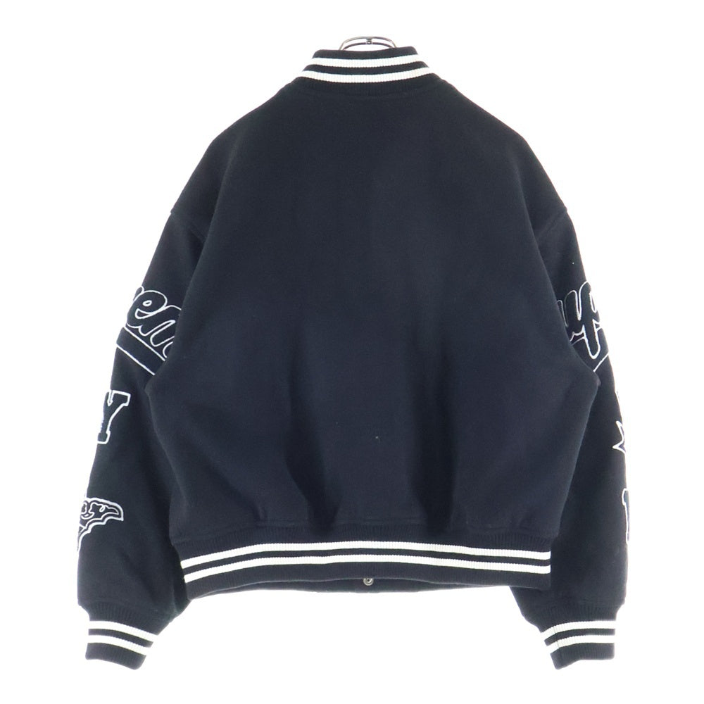 SUPREME(シュプリーム) 24AW Veritas Varsity Jacket バーシティジャケット スタジャン ブラック