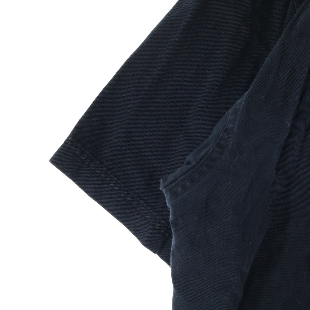 Dickies(ディッキーズ) ロゴパッチ ワークシャツ 半袖カットソー ブラック 59543