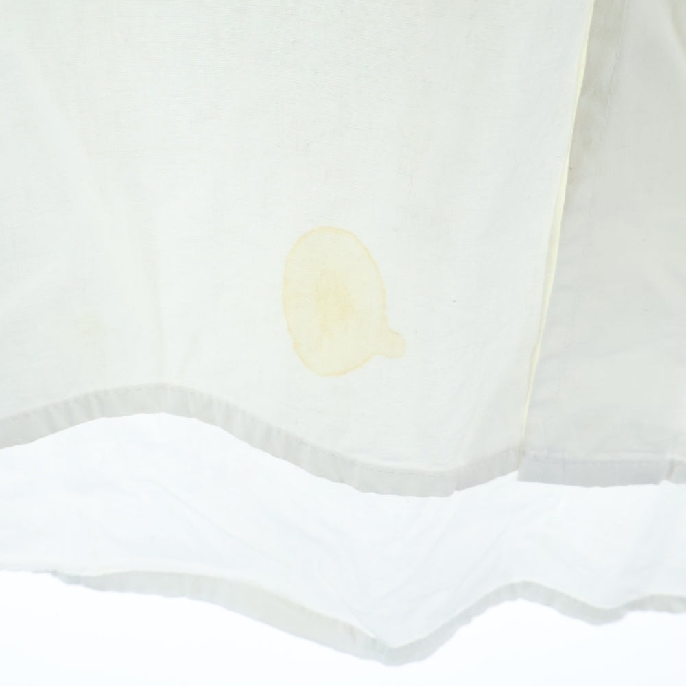 EVINRUDE(エヴィンルード) ロゴ刺繍 半袖シャツ カットソー ホワイト