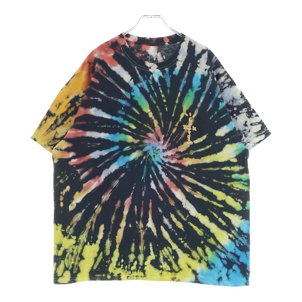 Cactus Jack(カクタスジャック) Travis Scott Highest In The Room Tee トラヴィススコット タイダイ半袖Tシャツ カットソー ブラック